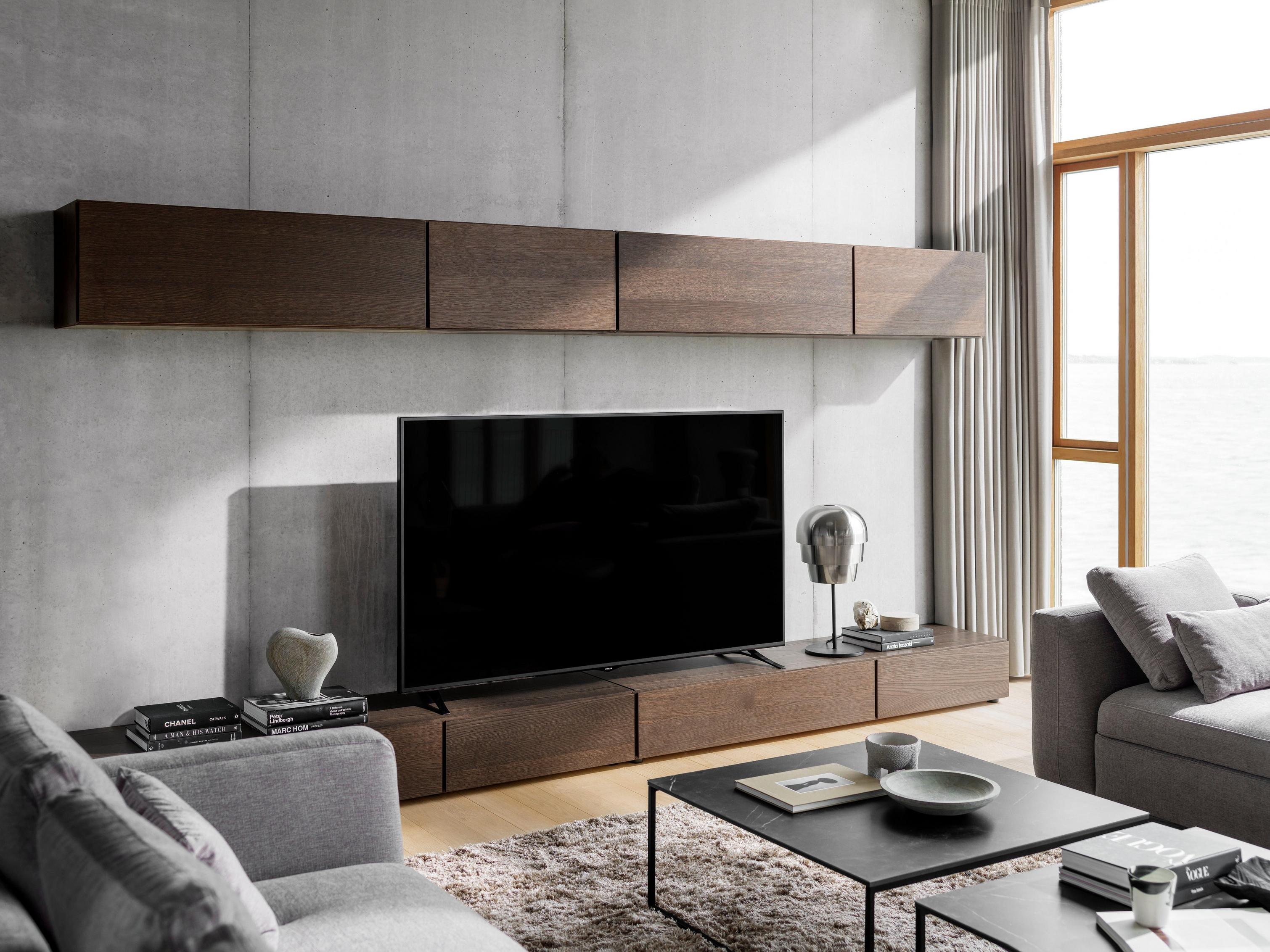 Lugano TV/Hi-Fi ユニット ドロワー付 | Media unit | Lugano | Morten